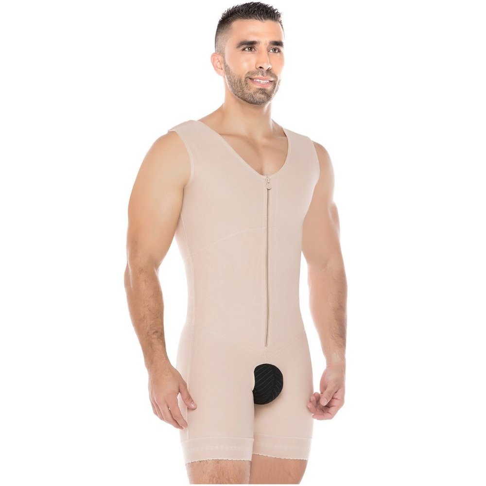 MEN'S LIPOSCULTURE GIRDLES WITH HOLES 880124